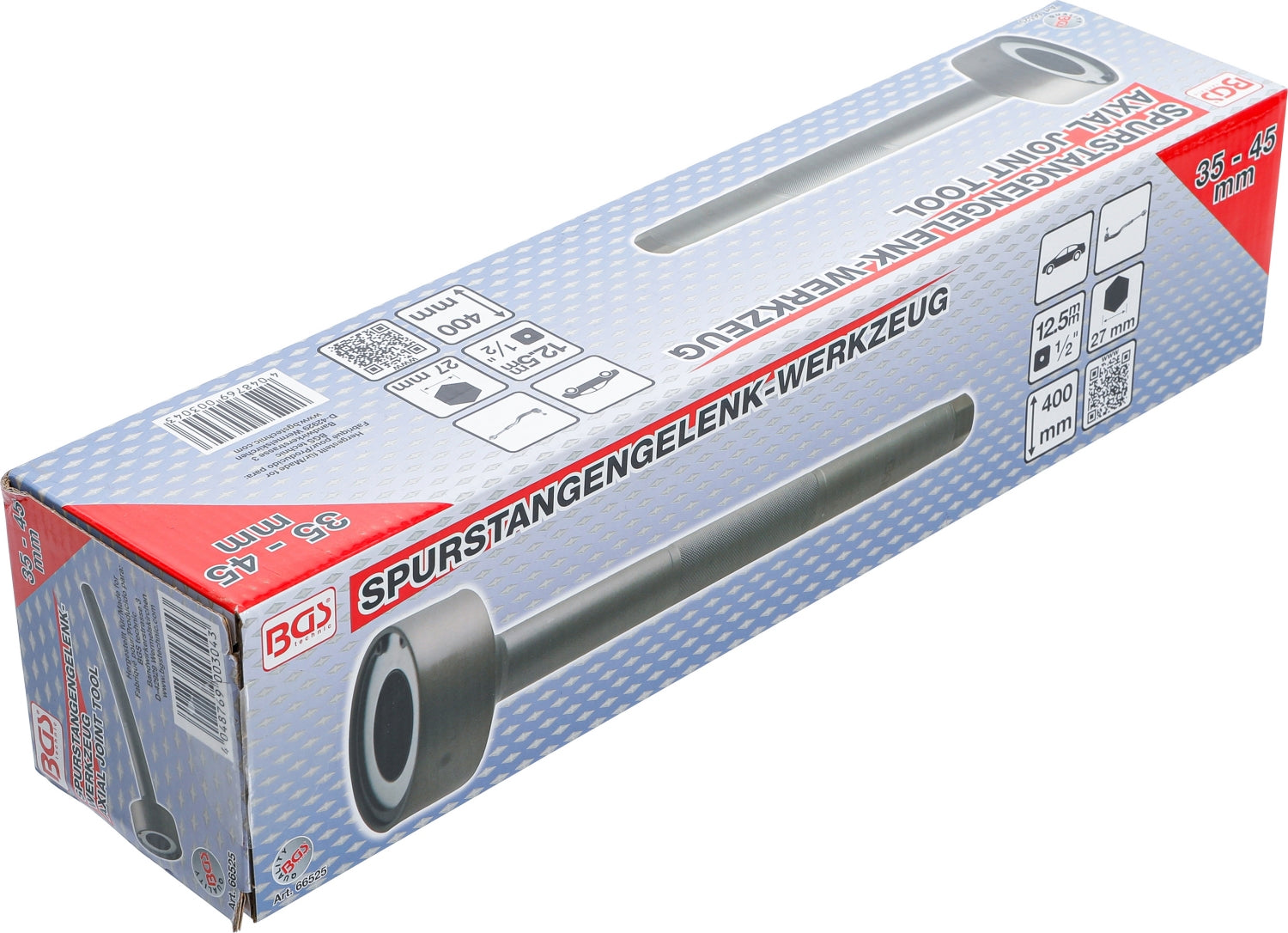 BGS 66525 Werkzeug für Axialspurstangen für Spurstangenköpfe mit Durchmesser Ø 35 - 45mm