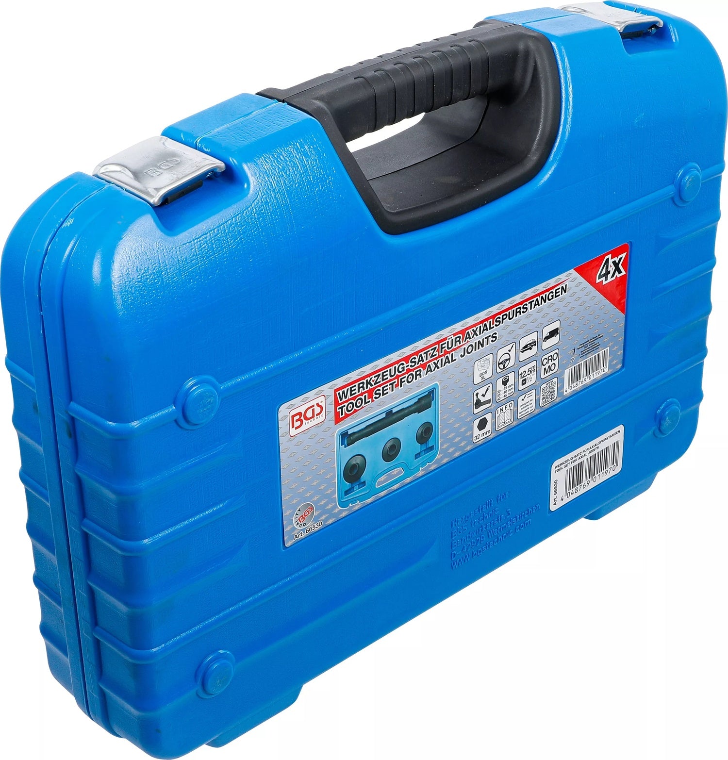 BGS 66530 Satz Werkzeug für Axialspurstangen für Spurstangenköpfe mit Durchmesser Ø 30 - 45mm