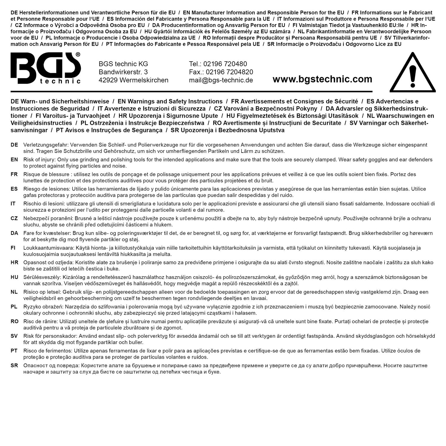 BGS 6654 Folienradierer Radierer WAVE Ø88mm Klebstoffentferner