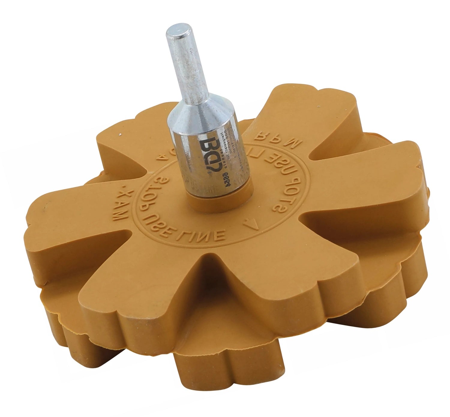 BGS 6654 Folienradierer Radierer WAVE Ø88mm Klebstoffentferner