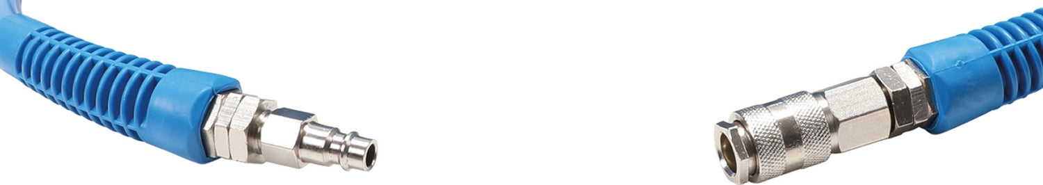 BGS 66541 Druckluftschlauch Spiralschlauch Länge 6 Meter Ø12mm aussen