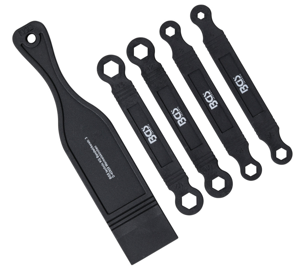 BGS 6663 Satz Doppel Ringschlüssel und Stemmhebel Kunststoff