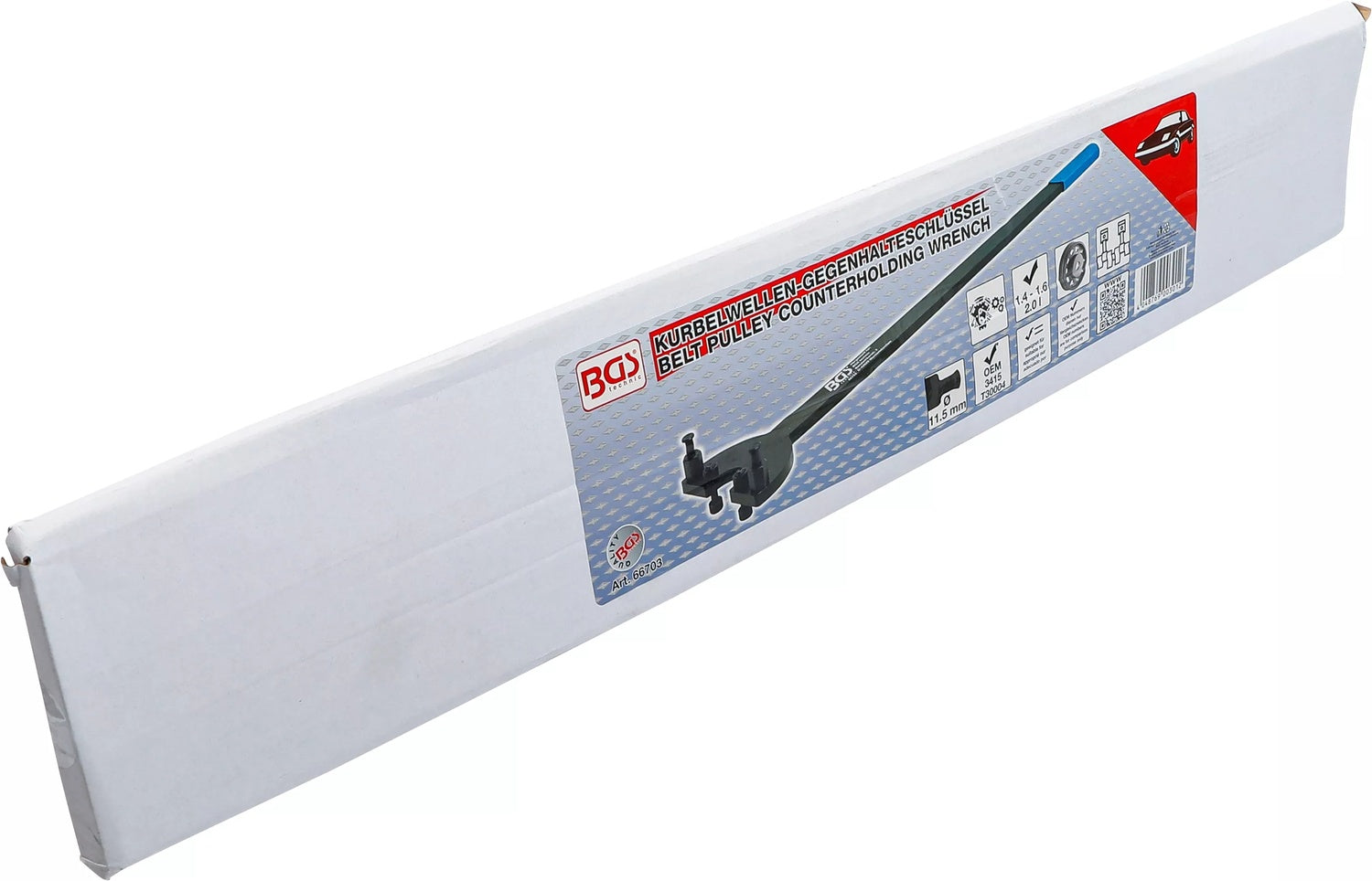 BGS 66703 Gegenhalter Gegenhalteschlüssel für Kurbelwelle Zahnrad wie VAG 3415