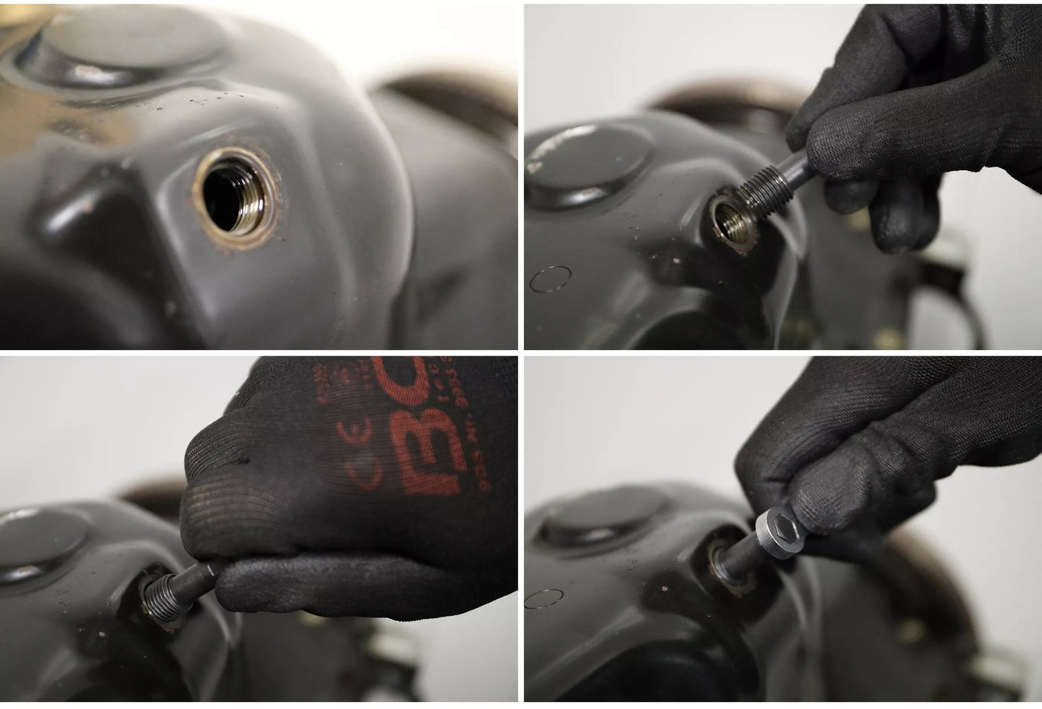 BGS 6674 Satz Fräser für Dichtsitz von Ölablassschrauben