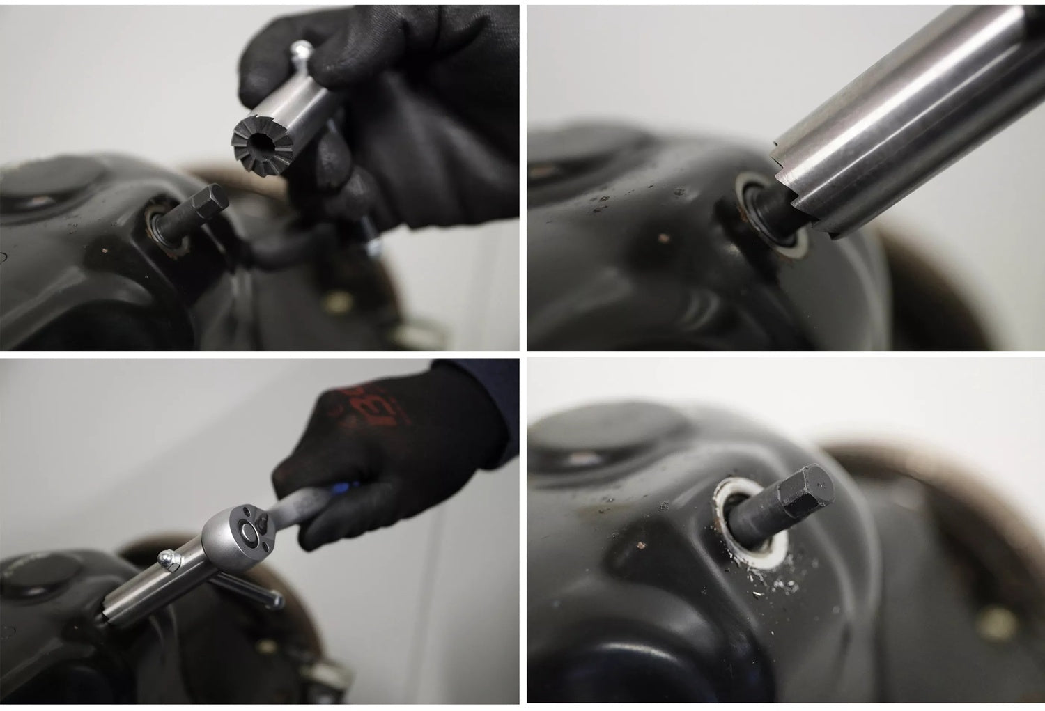 BGS 6674 Satz Fräser für Dichtsitz von Ölablassschrauben