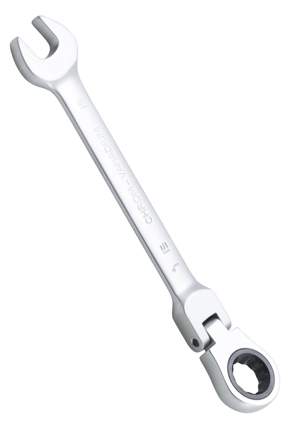 BGS 6715 Ratschenringmaulschlüssel abwinkelbar SW 15mm