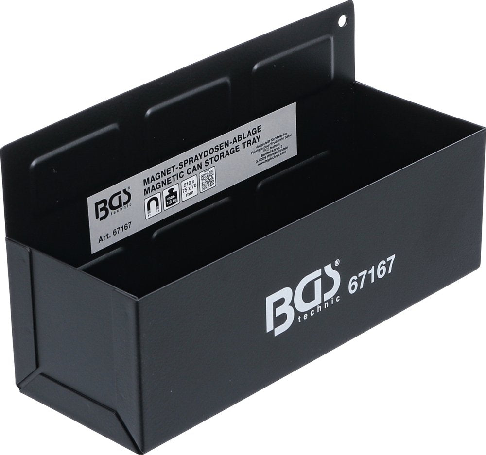 BGS 67167 Spraydosen Ablage magnetisch Breite 210mm