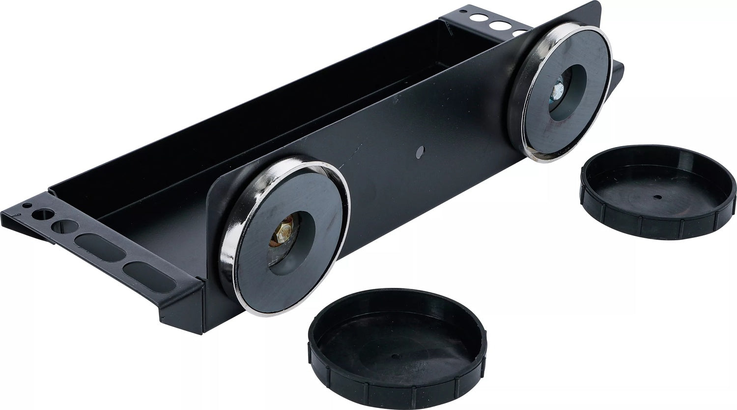 BGS 67185 Magnetische Ablageschale 290 x 115 x 30mm mit seitlichem Schraubendreher Halter