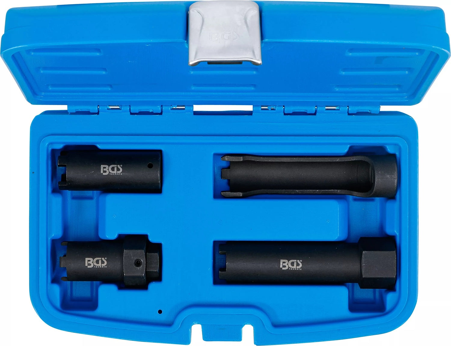 BGS 67210 Satz Nutmutternschlüssel Zapfen außen liegend für Lkw 4 teilig