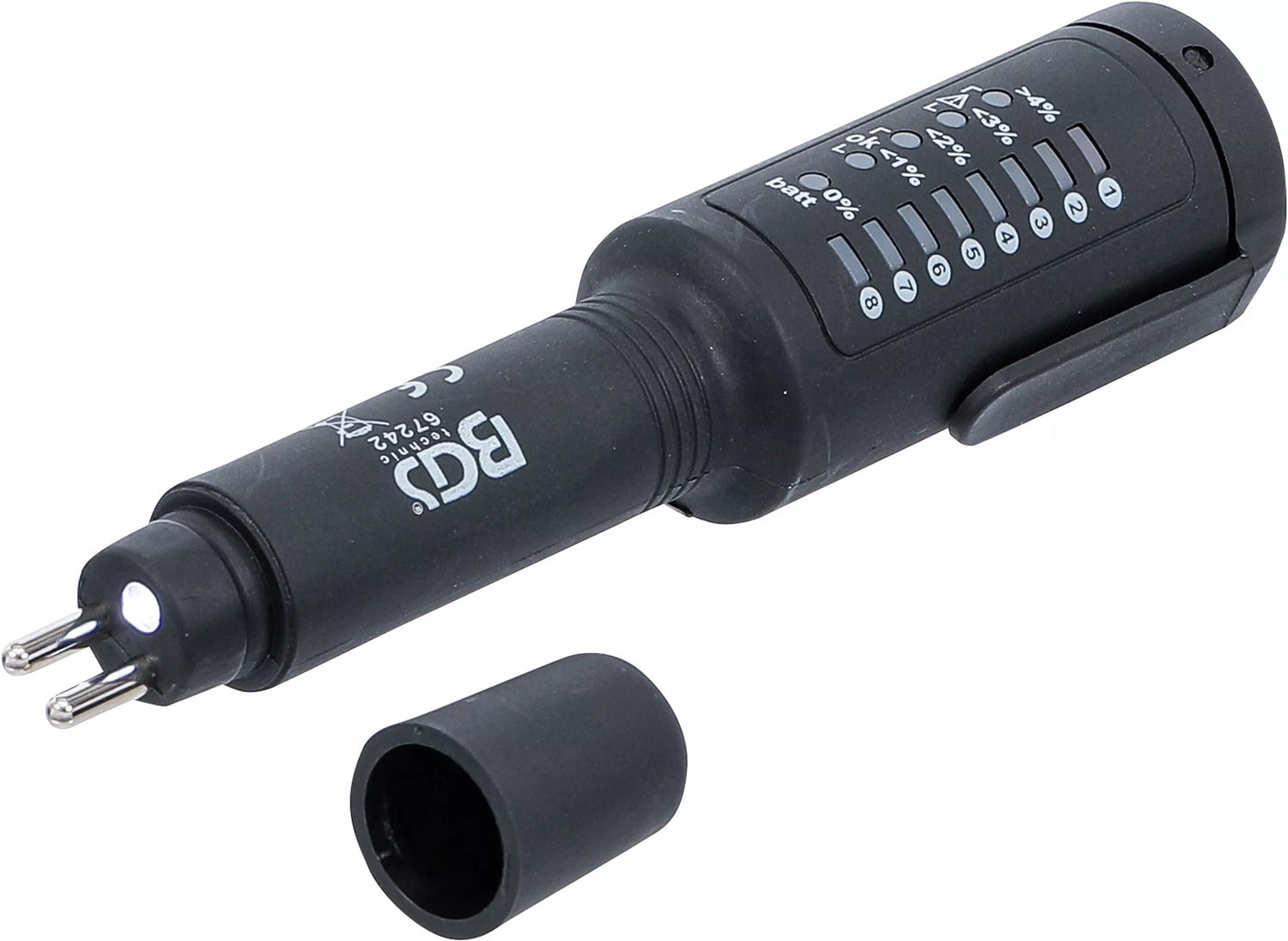 BGS 67242 Bremsflüssigkeitstester Bremsflüssigkeitsmessgerät DOT 3 DOT 4 DOT 5.1