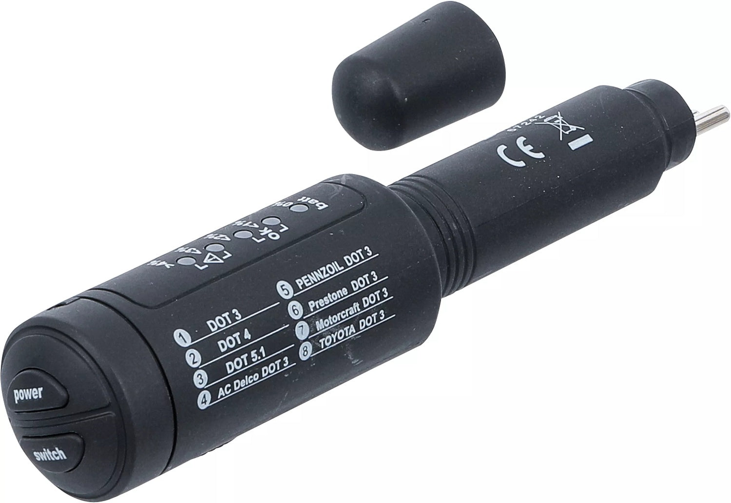 BGS 67242 Bremsflüssigkeitstester Bremsflüssigkeitsmessgerät DOT 3 DOT 4 DOT 5.1