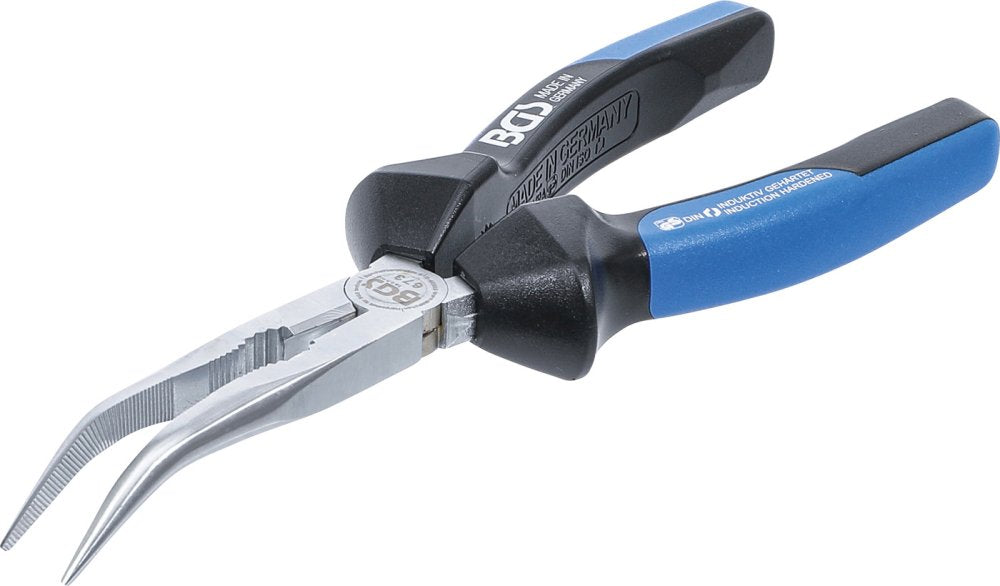 BGS 673 Telefonzange mit Schneide gebogen 200mm