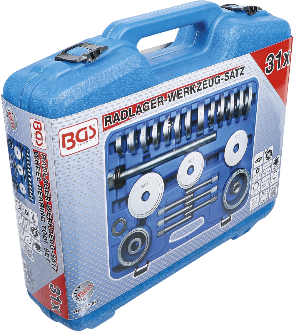 BGS 67301 Satz Werkzeug für Radlager 31 teilig