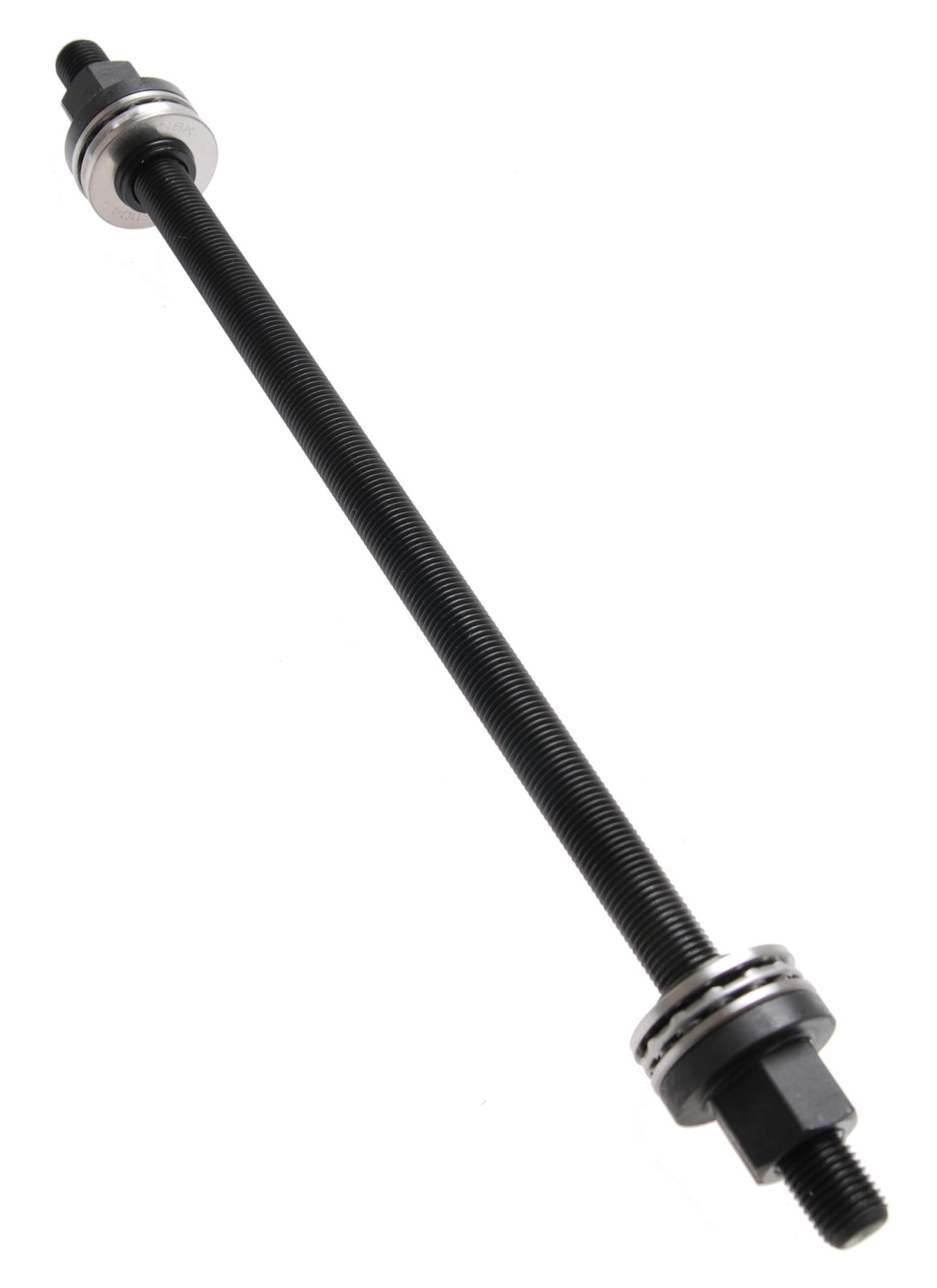 BGS 67302-M10 Gewindespindel M10x2.0 Länge 450mm mit 2 x Lager & Mutter