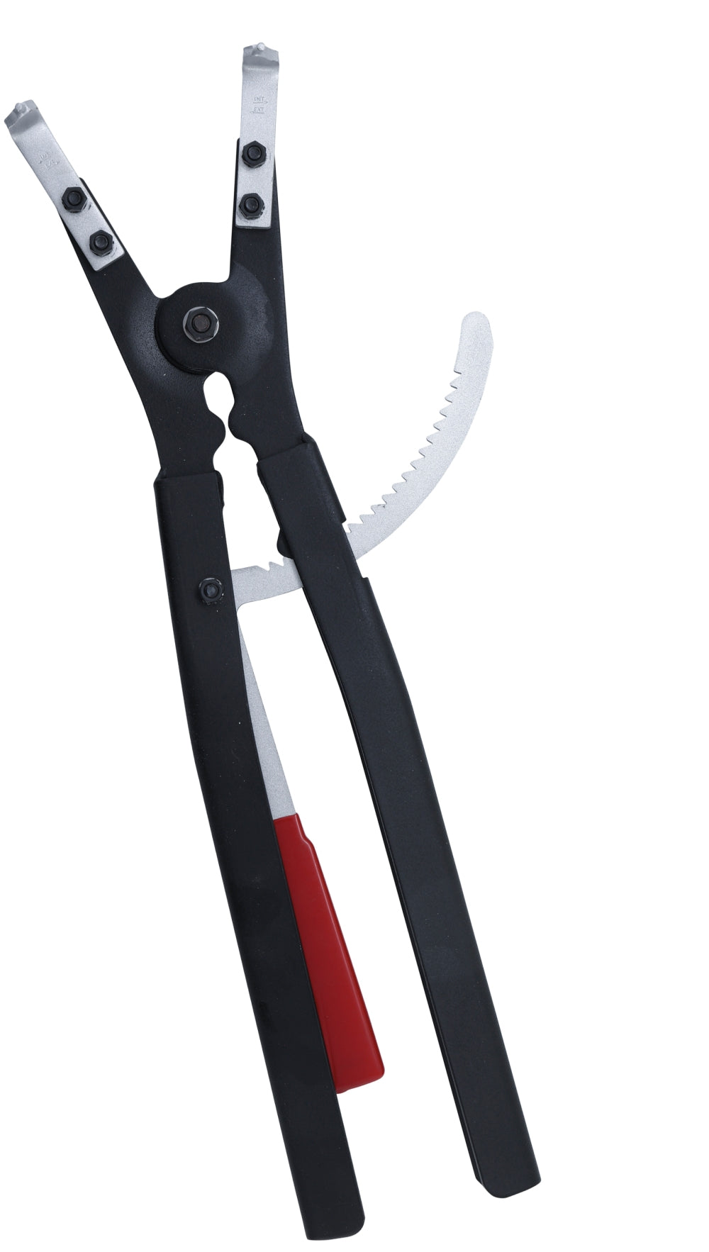 BGS 6739 Sprengringzange abgewinkelt 500mm für Außensprengringe