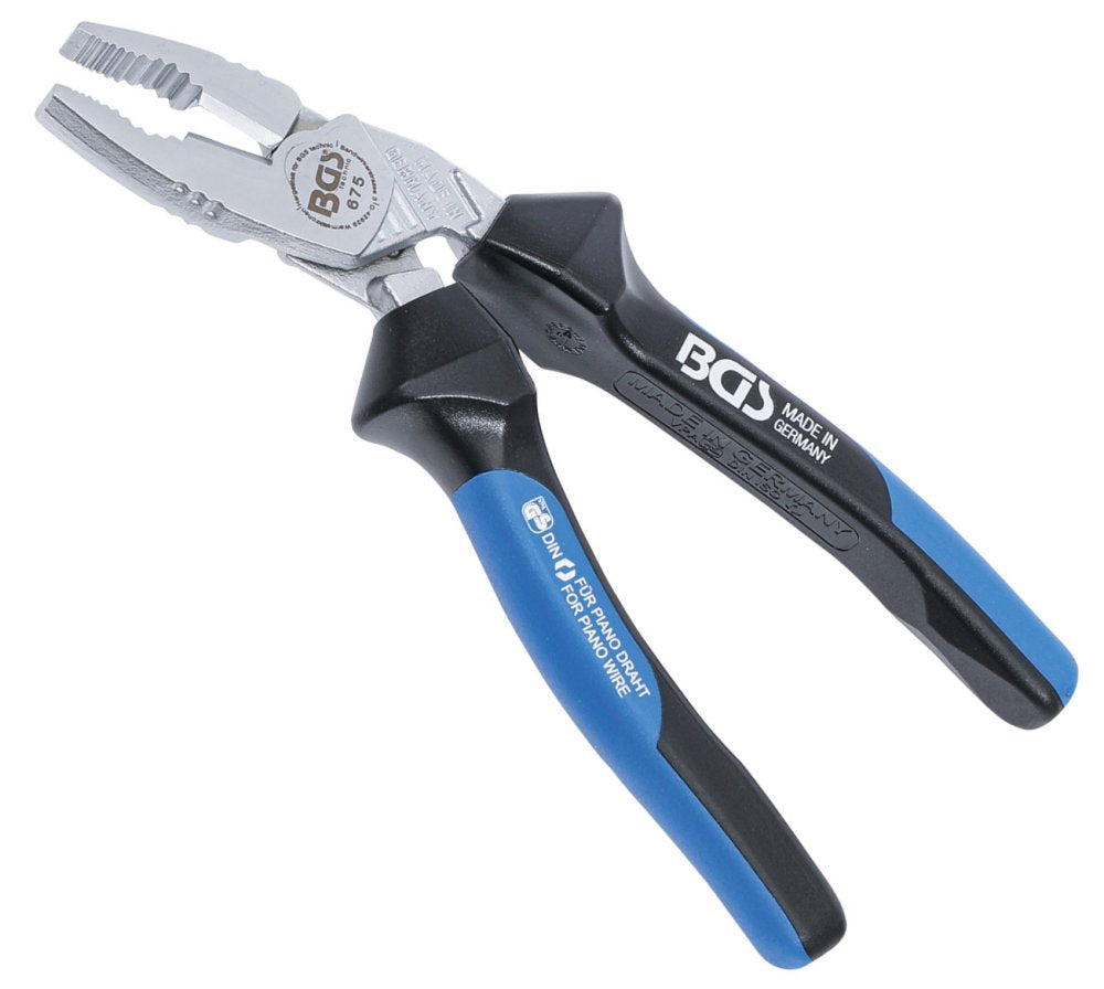 BGS 675 Kraft-Kombizange mit Schneide EvoPlus 190mm