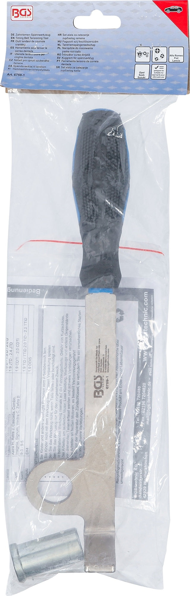 BGS 6759-1 Zahnriemen Spannwerkzeug für JTD Multijet Diesel Motoren