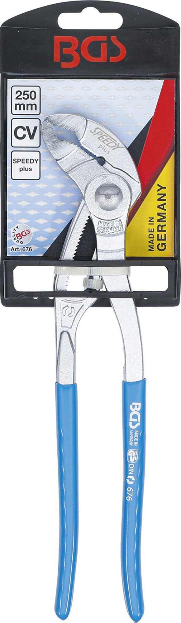 BGS 676 Wasserpumpenzange "SpeedyPlus" 250mm