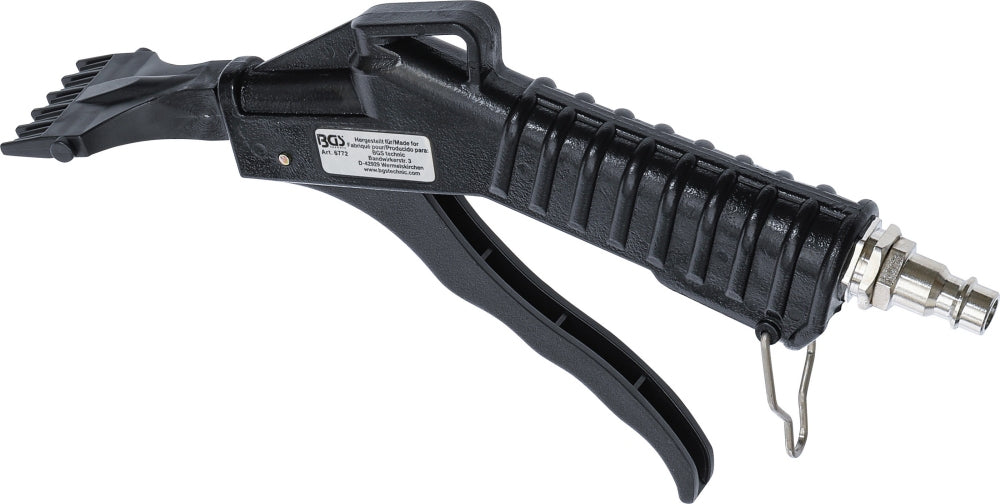 BGS 6772 Druckluft Ausblaspistole mit Flachdüse Länge 43mm