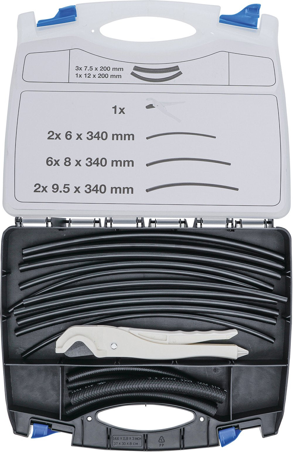 BGS 6776 Sortiment Kunststoffrohr & Kupplung 95-teilig