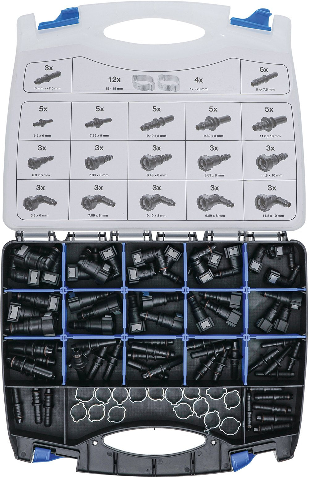 BGS 6776 Sortiment Kunststoffrohr & Kupplung 95-teilig