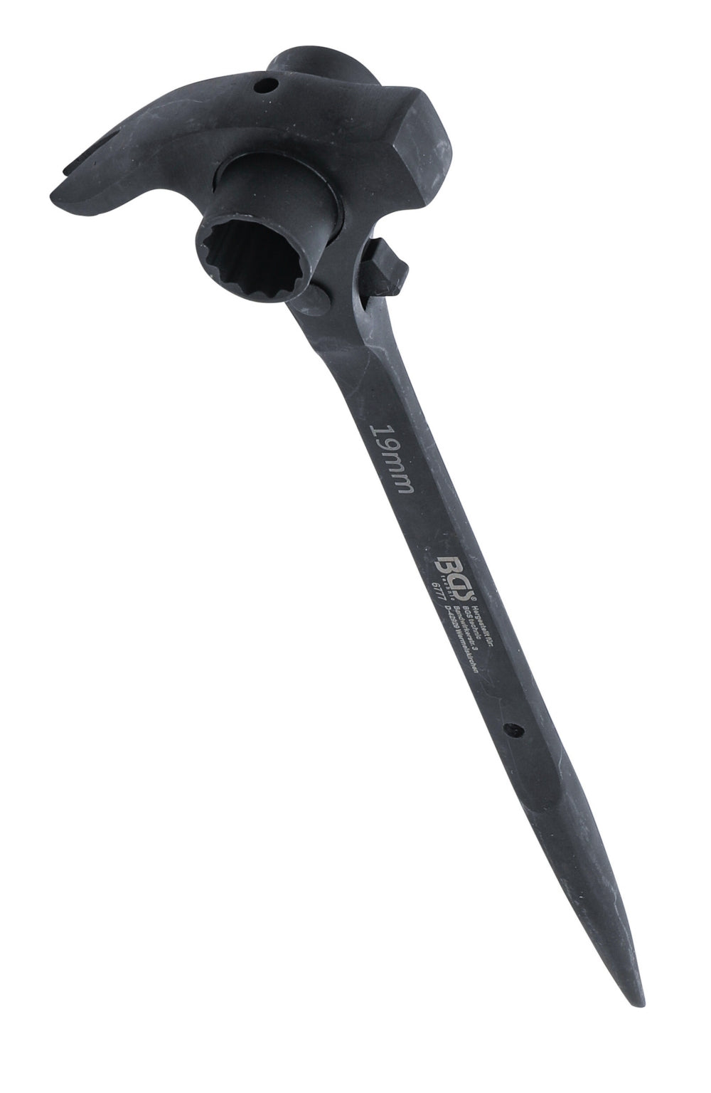 BGS 6777 Gerüstbauerknarre SW 19 x 22mm 4-in-1