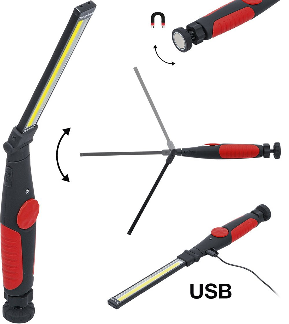 BGS DIY 6783 Akku Knicklampe mit COB-LED 5W