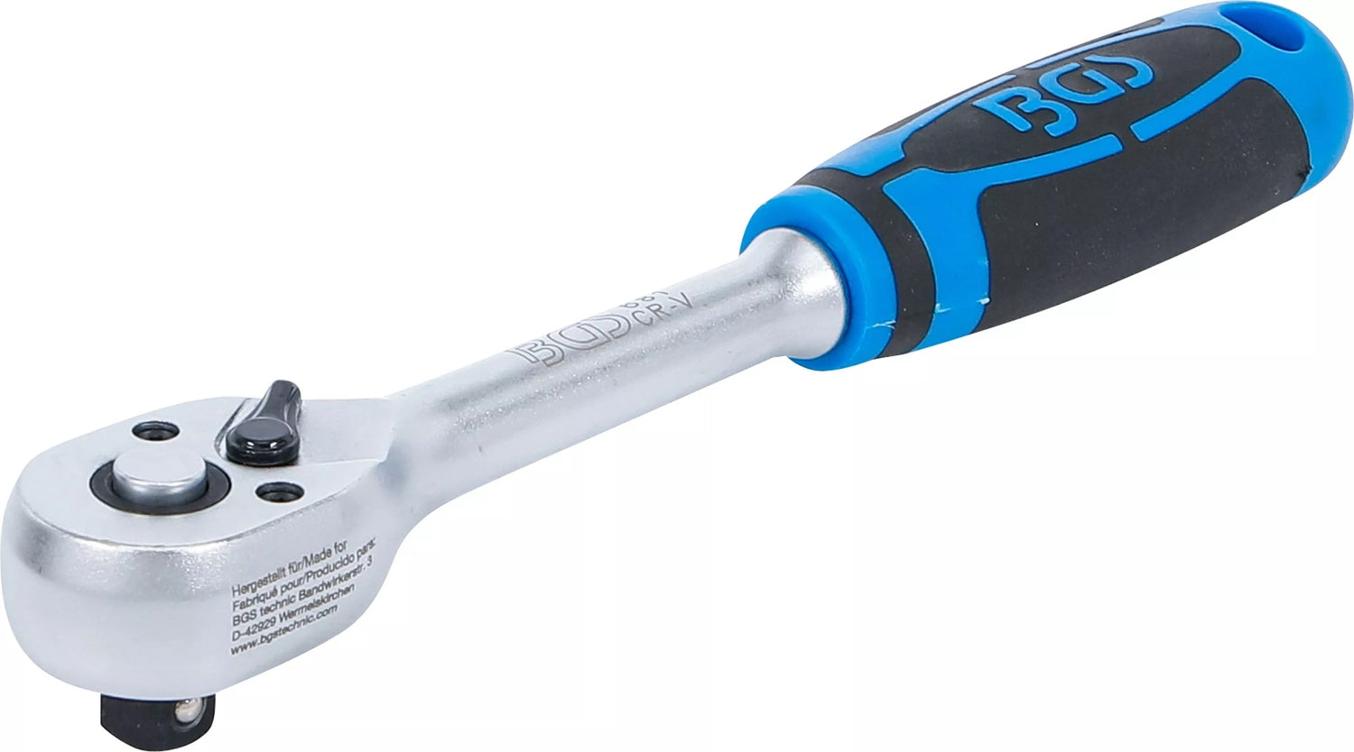 BGS 681 Umschaltknarre Ratsche gerade Ausführung feinverzahnt Abtrieb 10mm (3/8")