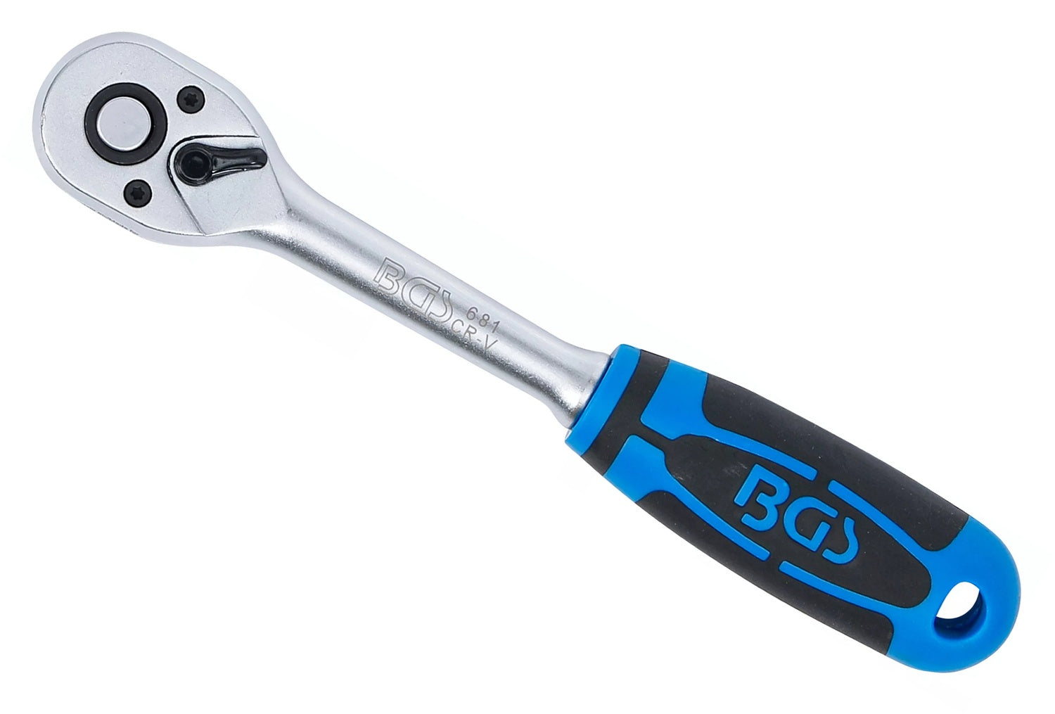 BGS 681 Umschaltknarre Ratsche gerade Ausführung feinverzahnt Abtrieb 10mm (3/8")