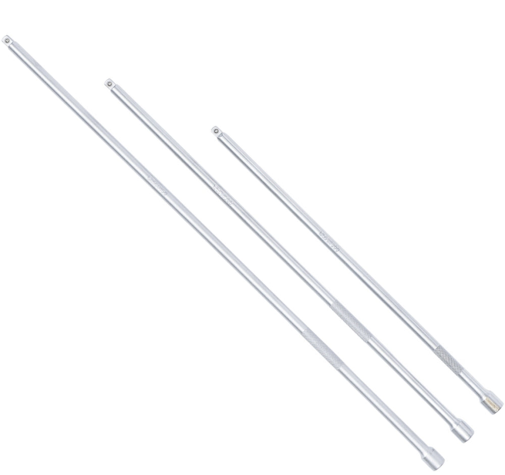 BGS 6854 Satz Verlängerungen 6,3mm (1/4") Länge 300mm 380mm 450mm