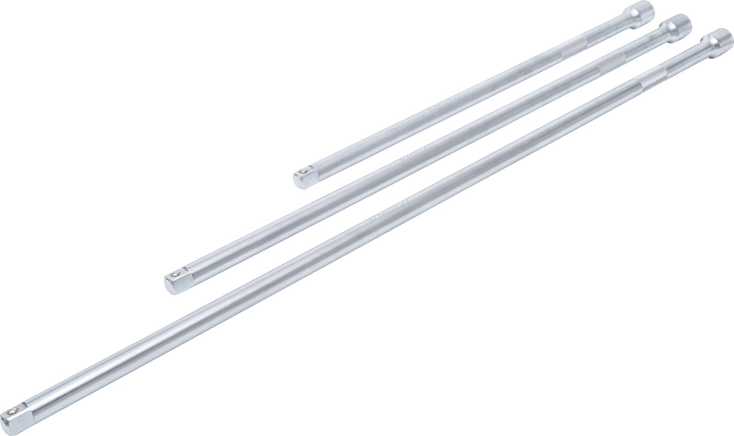 BGS 6856 Satz Verlängerungen 12,5mm (1/2") Länge 450mm 600mm 750mm