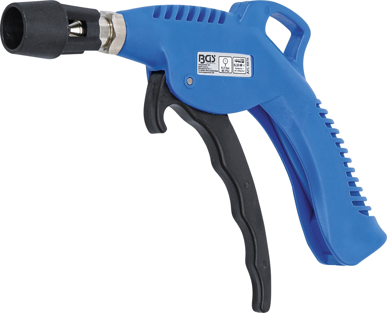 BGS 6875 Druckluft Ausblaspistole mit Turbo Venturidüse