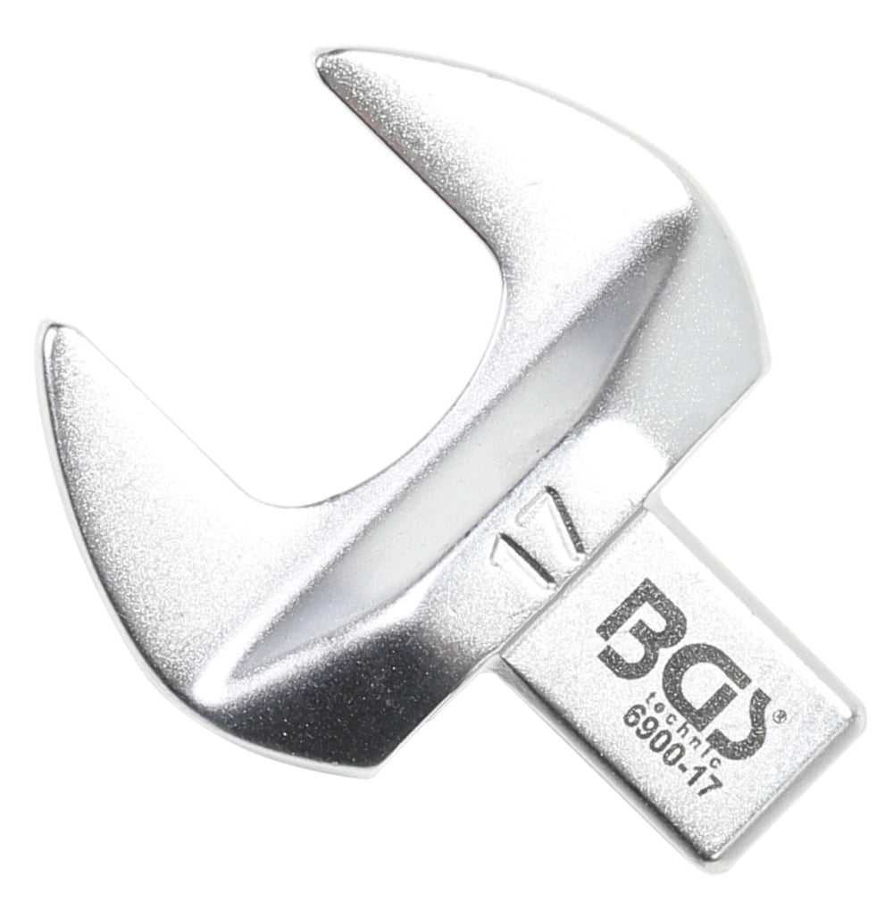 BGS 6900-17 Einsteck-Maulschlüssel 17mm für Aufnahme 9 x 12mm