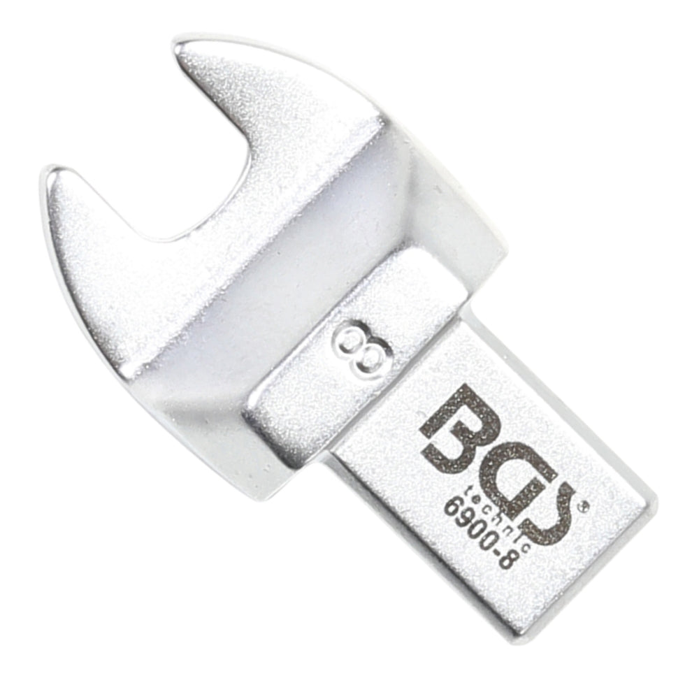 BGS 6900-8 Einsteck-Maulschlüssel 8mm für Aufnahme 9 x 12mm