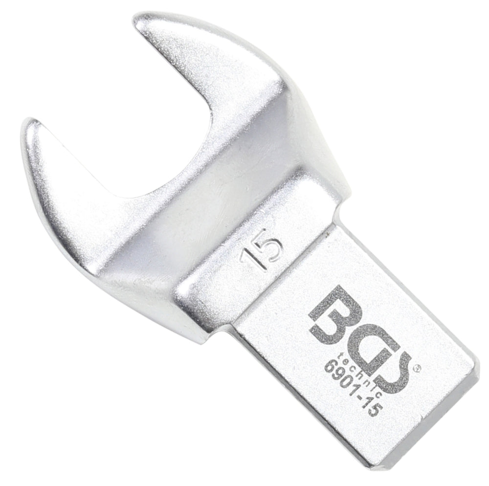 BGS 6901-15 Einsteck-Maulschlüssel 15mm für Aufnahme 14 x 18mm