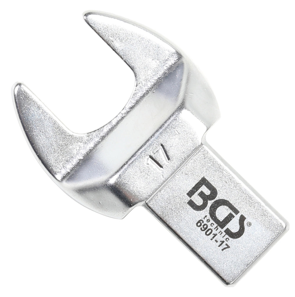 BGS 6901-17 Einsteck-Maulschlüssel 17mm für Aufnahme 14 x 18mm