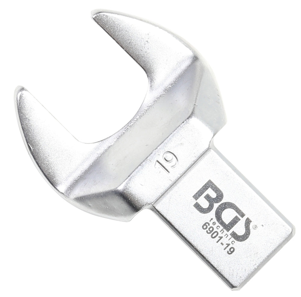 BGS 6901-19 Einsteck-Maulschlüssel 19mm für Aufnahme 14 x 18mm