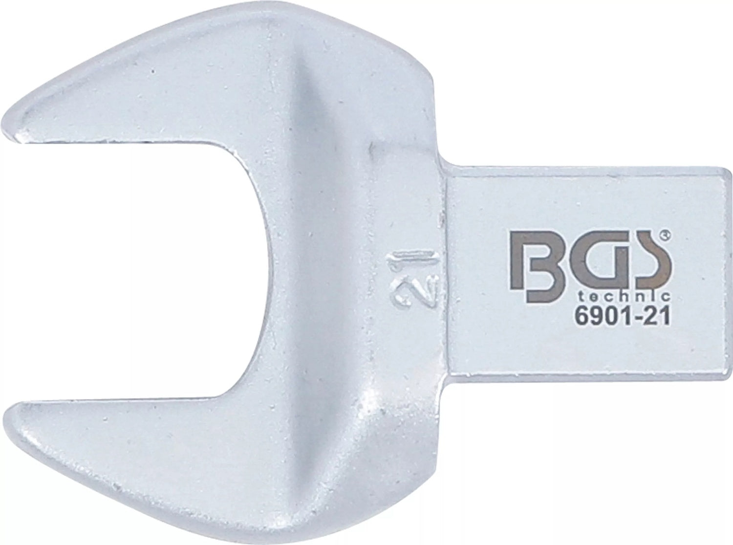 BGS 6901-21 Einsteck-Maulschlüssel 21mm für Aufnahme 14 x 18mm