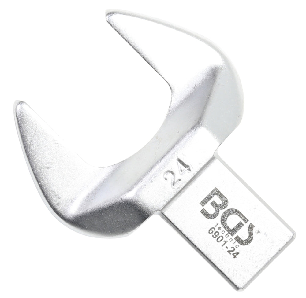 BGS 6901-24 Einsteck-Maulschlüssel 24mm für Aufnahme 14 x 18mm