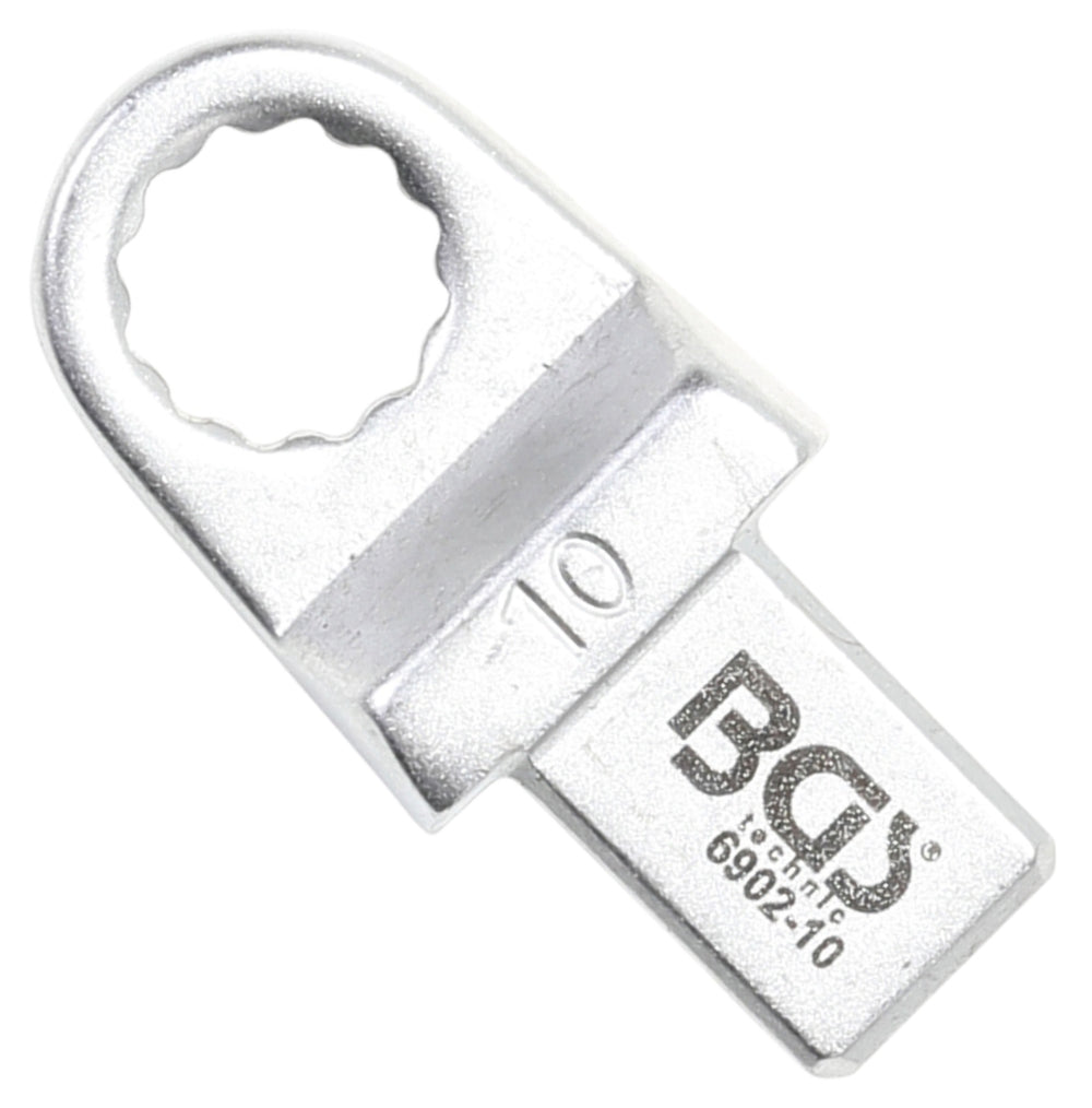 BGS 6902-10 Einsteck-Ringschlüssel 10mm für Aufnahme 9 x 12mm