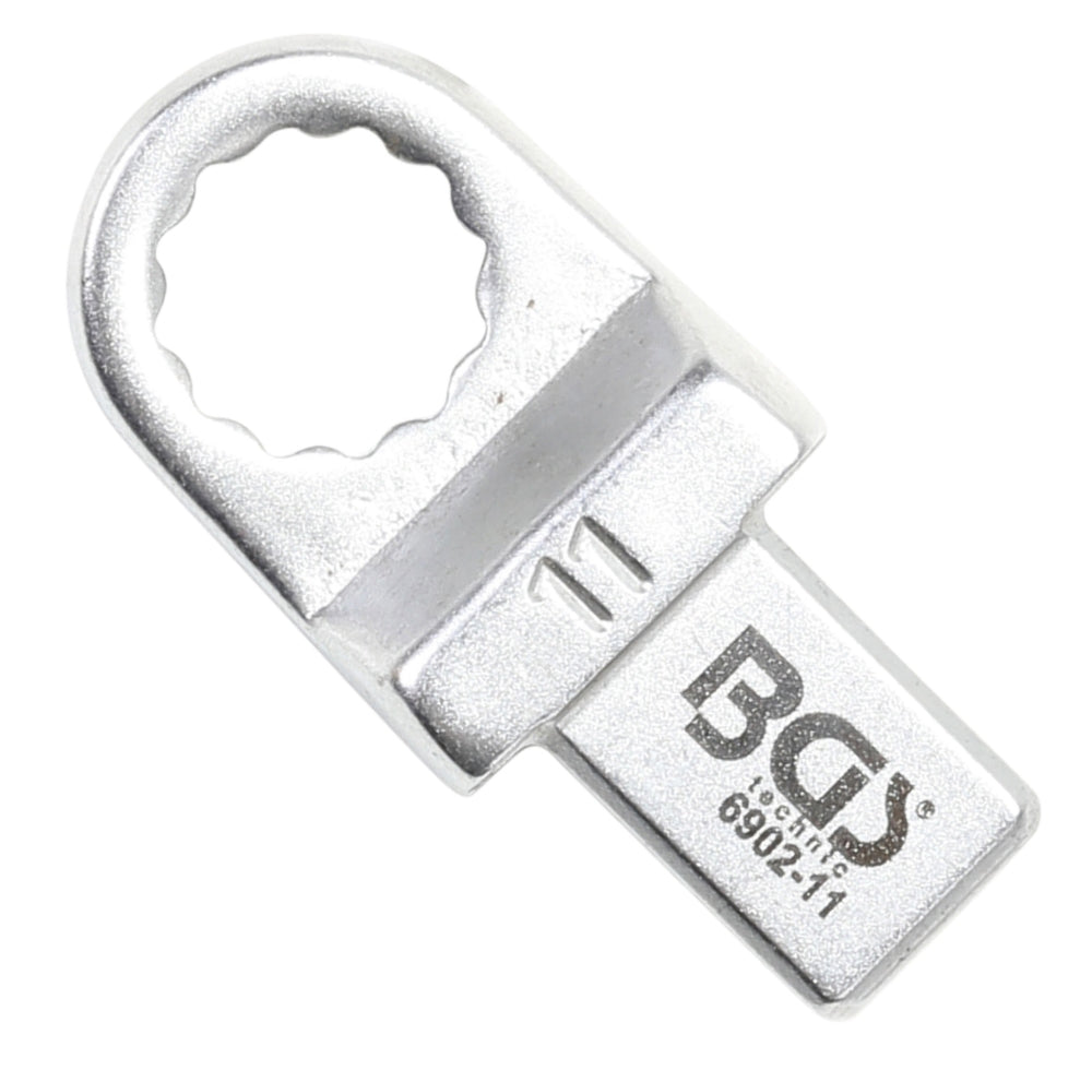BGS 6902-11 Einsteck-Ringschlüssel 11mm für Aufnahme 9 x 12mm