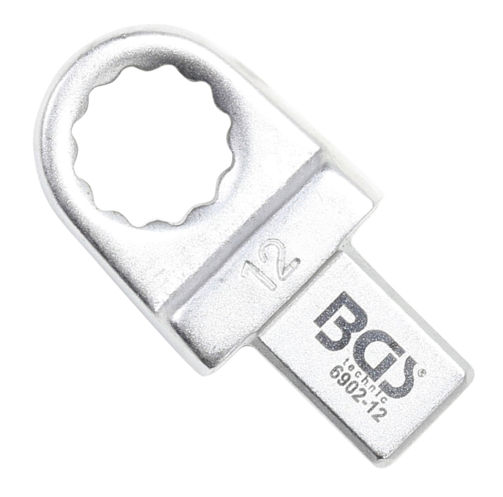 BGS 6902-12 Einsteck-Ringschlüssel 12mm für Aufnahme 9 x 12mm