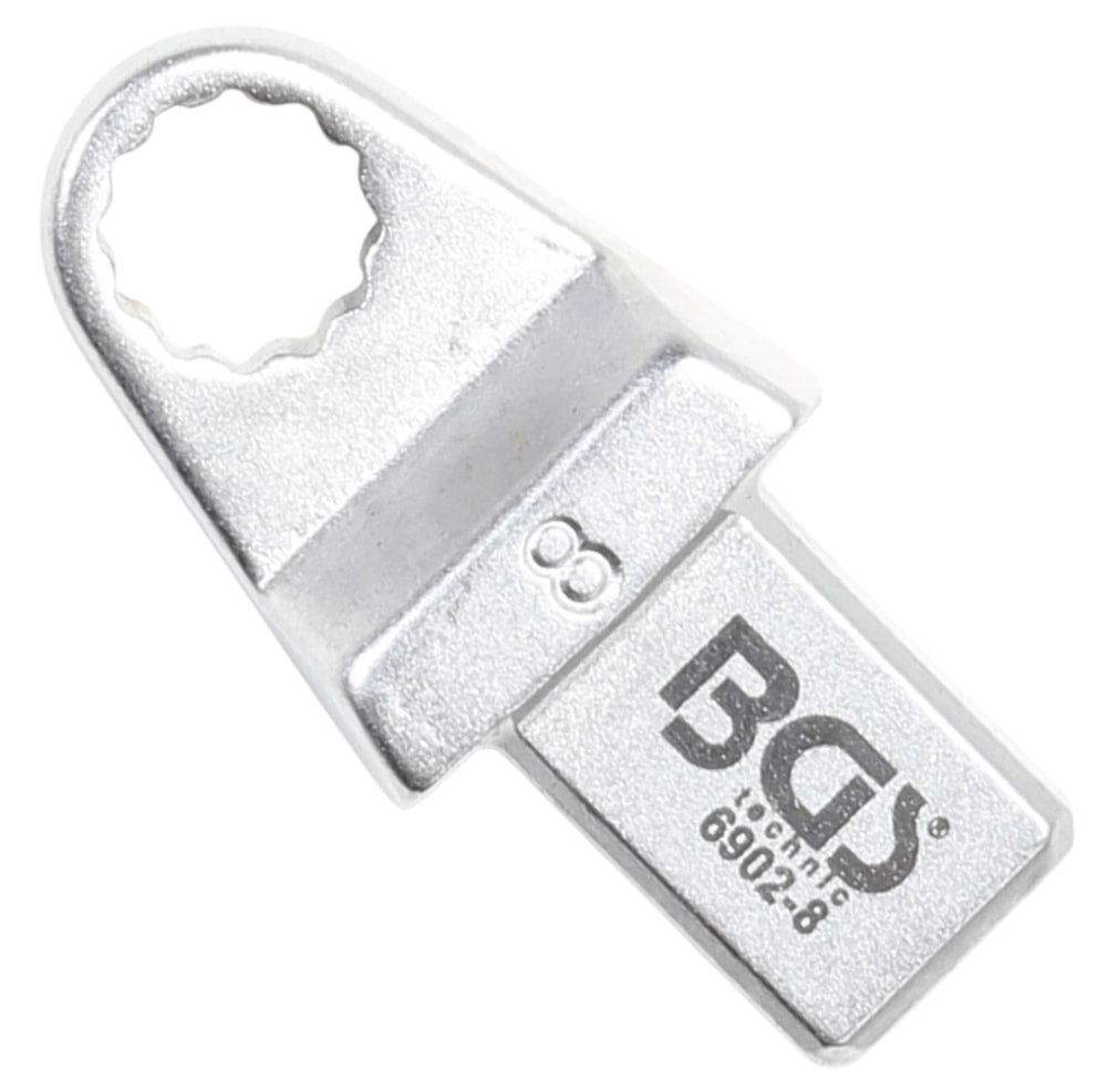 BGS 6902-8 Einsteck-Ringschlüssel 8mm für Aufnahme 9 x 12mm