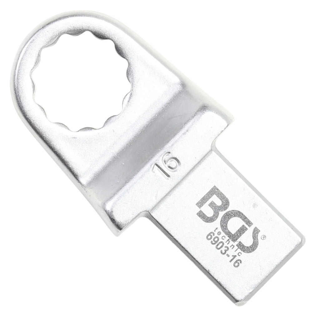 BGS 6903-16 Einsteck-Ringschlüssel 16mm für Aufnahme 14 x 18mm