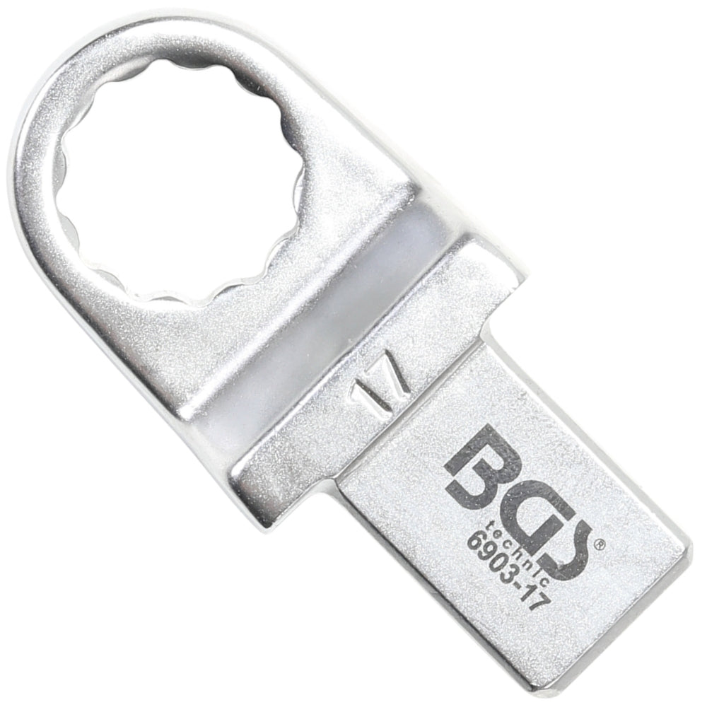BGS 6903-17 Einsteck-Ringschlüssel 17mm für Aufnahme 14 x 18mm