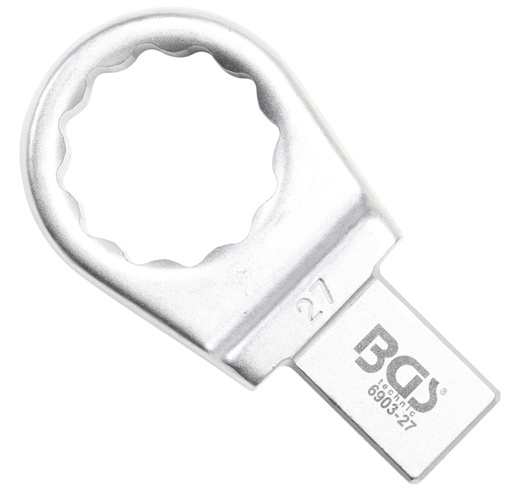 BGS 6903-27 Einsteck-Ringschlüssel 27mm für Aufnahme 14 x 18mm
