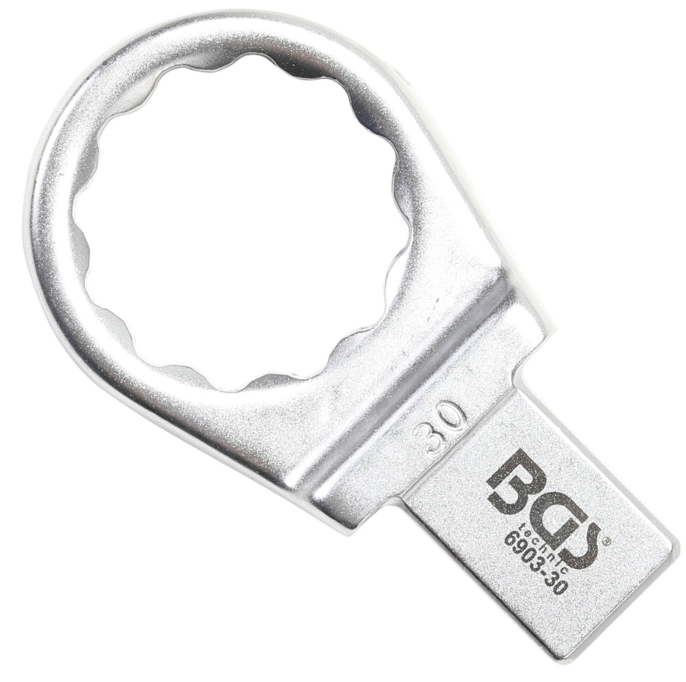 BGS 6903-30 Einsteck-Ringschlüssel für 30mm Aufnahme 14 x 18mm