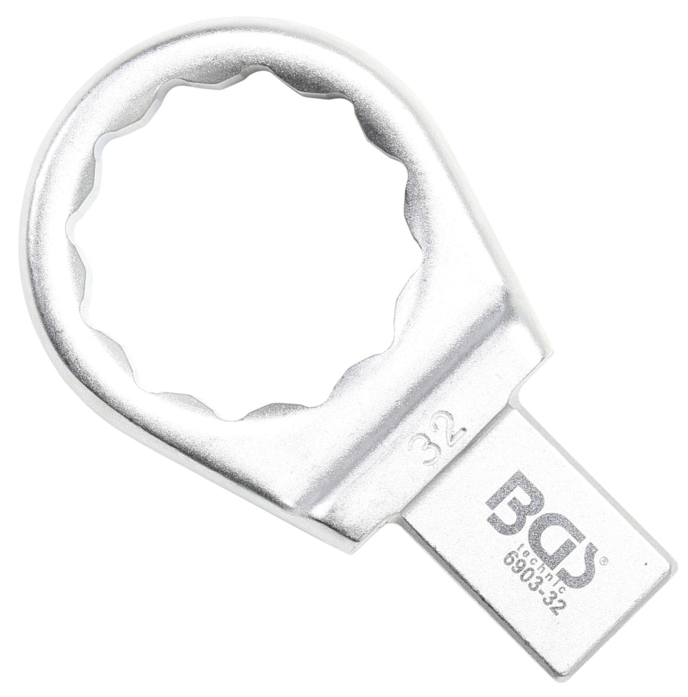 BGS 6903-32 Einsteck-Ringschlüssel 32mm für Aufnahme 14 x 18mm