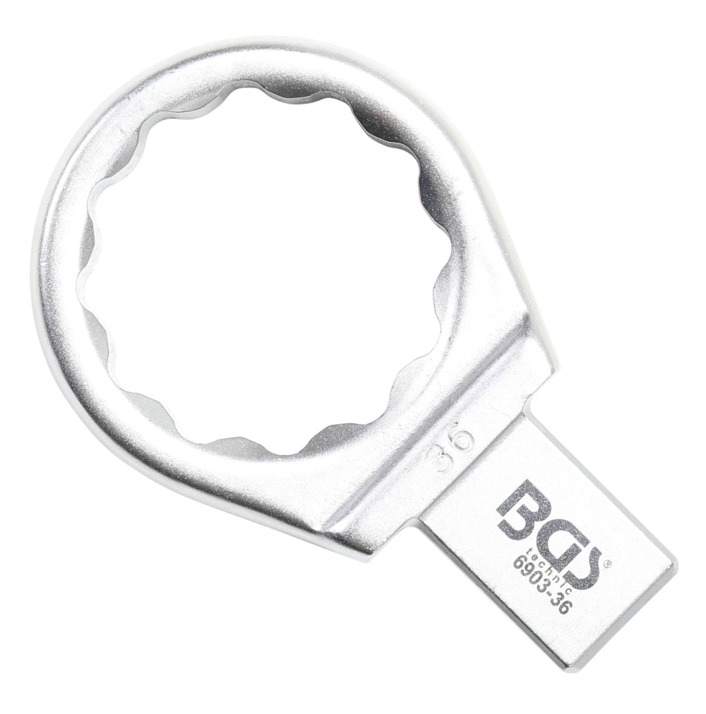 BGS 6903-36 Einsteck-Ringschlüssel 36mm für Aufnahme 14 x 18mm