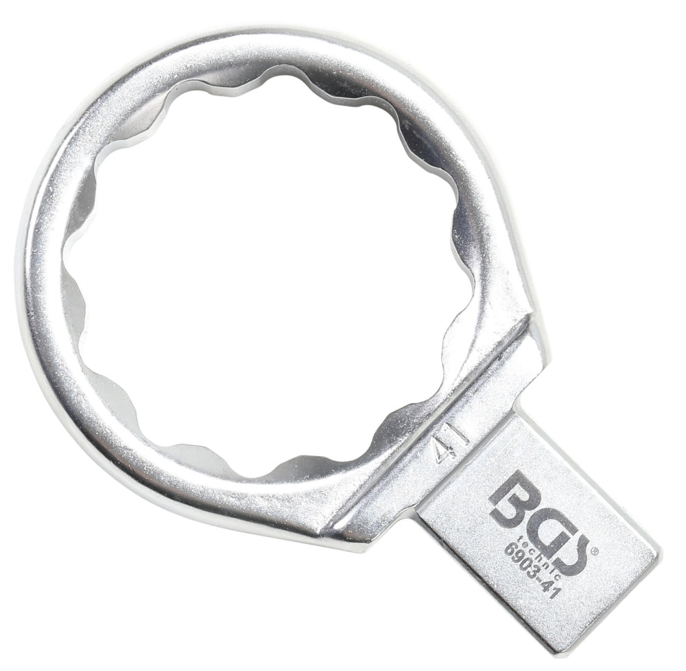 BGS 6903-41 Einsteck-Ringschlüssel 41mm für Aufnahme 14 x 18mm
